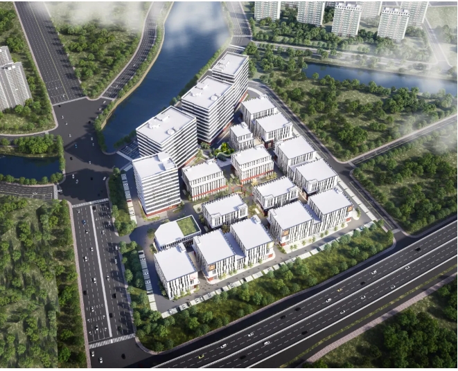 浦仪公路旁，竖起产业新地标